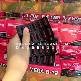 MEGA B12 - Tăng nước máu cho gà sung hừng mặt đỏ