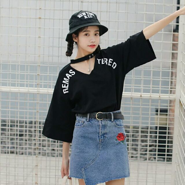 áo cổ chocker