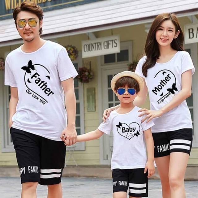 áo gia đình Thun Cotton SIÊU SALE CHỚP NHOÁNG