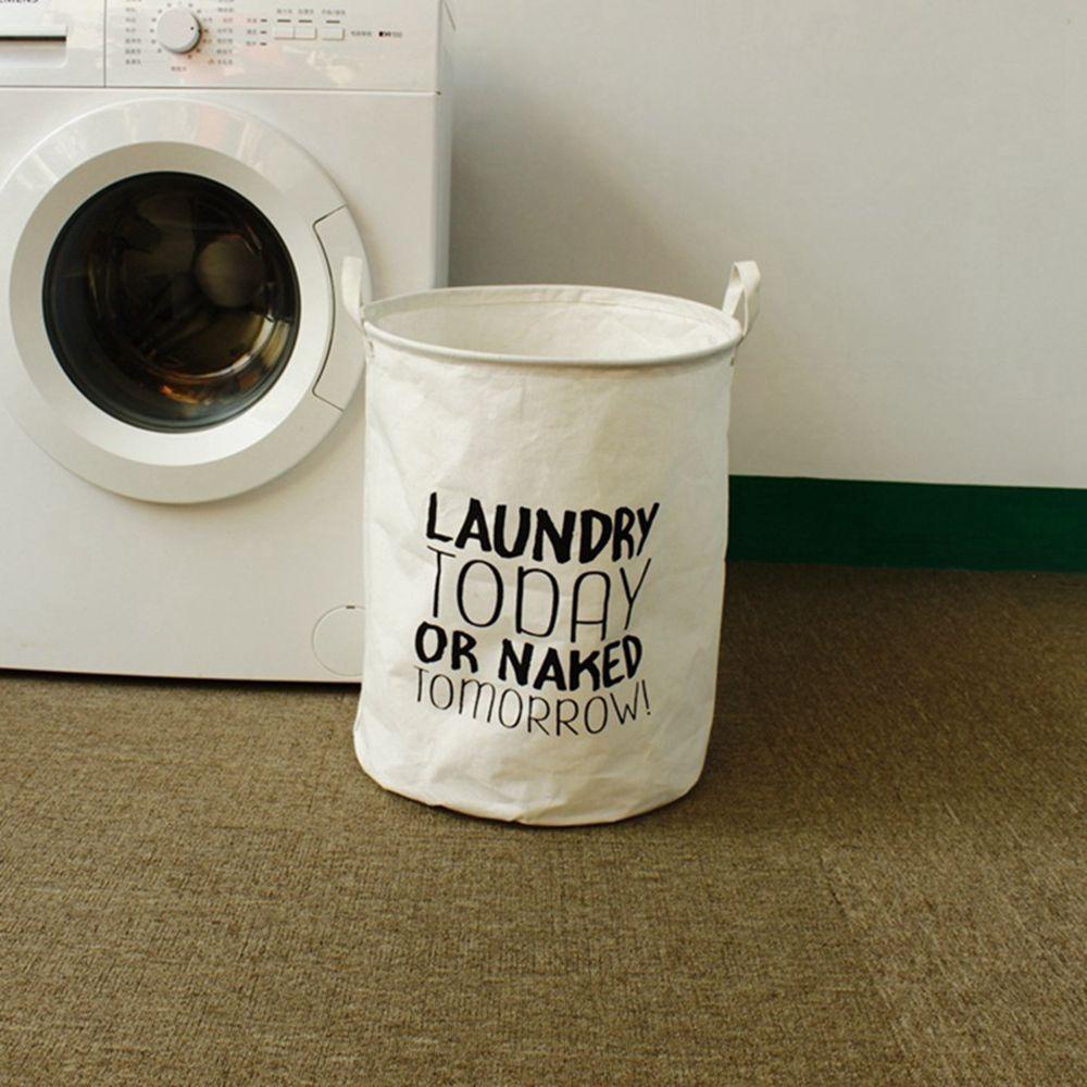 Giỏ Đựng Đồ Giặt Bằng Cotton Lanh Bền Sức Chứa Lớn Chống Nước