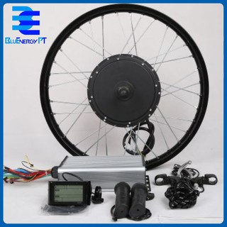 Bộ động cơ không chổi than gắn bánh xe đạp biến xe đạp thành xe điện 1000-3000w siêu bền