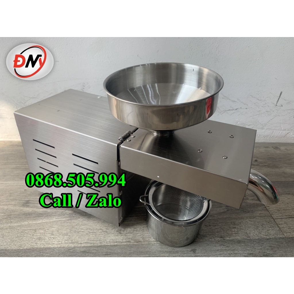 GD-03/STB-505 |Máy ép dầu mini dùng cho gia đình, chuyên ép dầu thực vật như: lạc, đậu nành, mè v.v…năng suất 3 – 4 kg/h