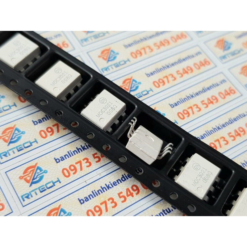 [Combo 5 chiếc] MOC3021 Opto Triac điều khiển đầu ra (250/400V peak) SOP-6