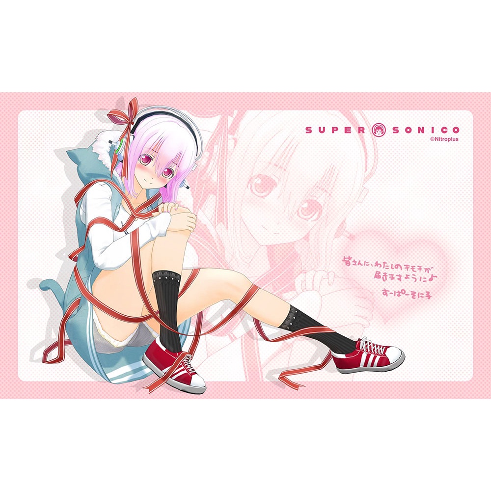 Poster A2, A3, A4 dán tường Anime, decal trang trí có keo SUPER SONICO - Mẫu 1