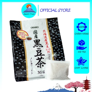 [Orihiro] Trà đậu đen hỗ trợ thanh lọc cơ thể làm đẹp da Orihiro 30 gói - Giá tốt - Hàng chính hãng