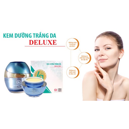 Kem dưỡng trắng da Deluxe LA 20g