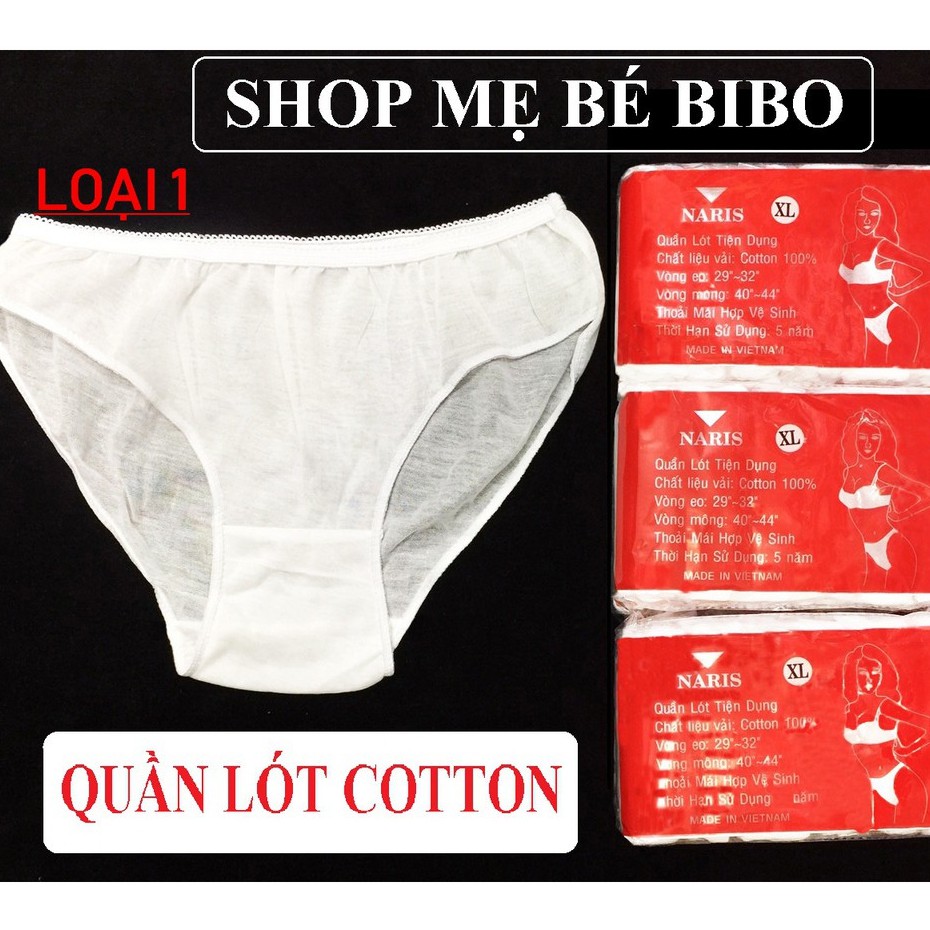 SET 6 QUẦN LÓT GIẤY COTTON DÙNG 1 LẦN CHO MẸ BẦU SAU SINH/SINH VIÊN HỌC QUÂN SỰ/ DU LỊCH | WebRaoVat - webraovat.net.vn