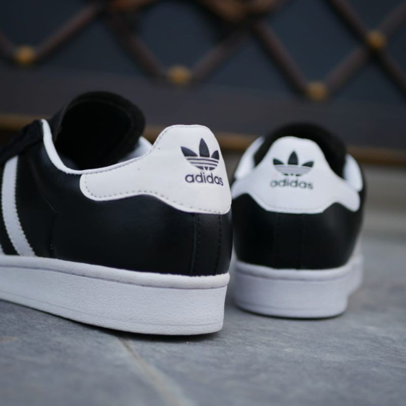 Giày Thể Thao Adidas Superstar 80s Màu Trắng Đen