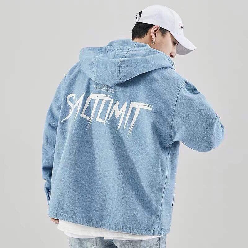 ÁO KHOÁC JEAN NAM NỮ SALTLIMIT CAO CẤP,HIỆN ĐẠI HOT TREND,HOÀNG BROTHER FASHION,KJ12