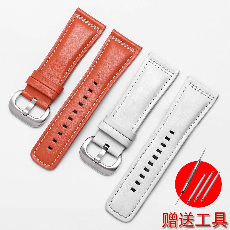 Kho Sẵn Sàng ♬Đồng Hồ Sevenfriday 28mm Dây Da Mặt Phẳng P1P2M1M2