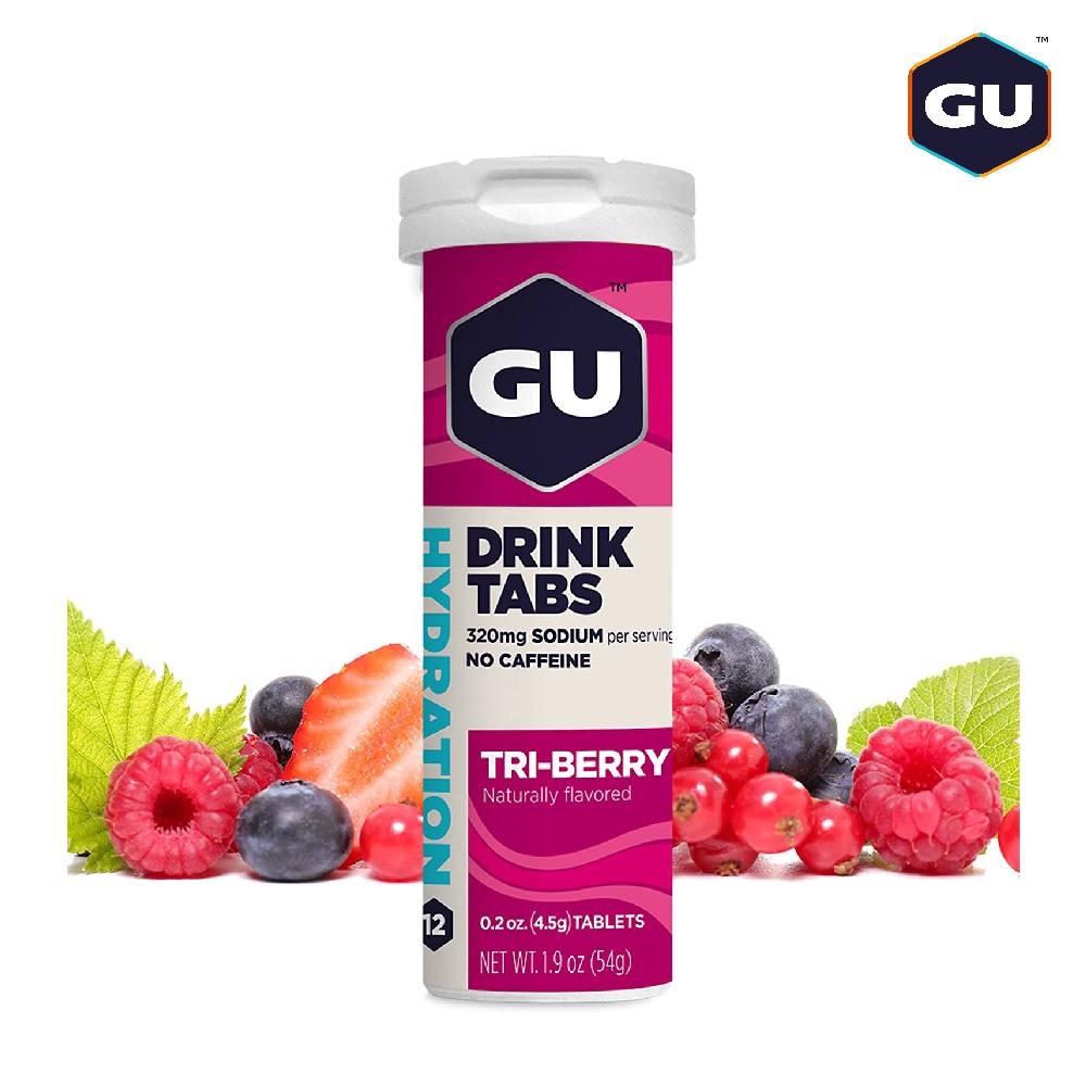 Viên Sủi Bù Điện Giải GU Hydration Drink Tabs - Ống 12 Viên