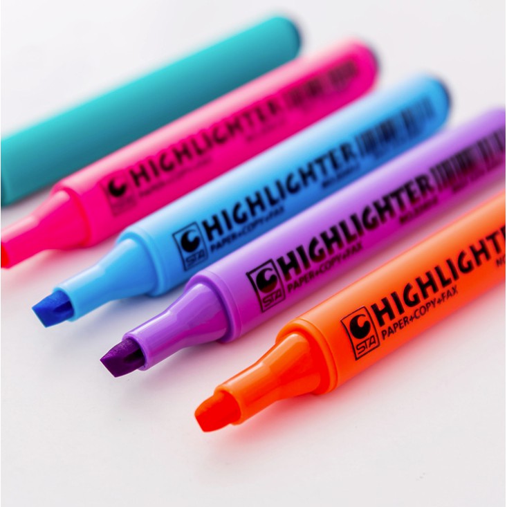 Bút Dạ Quang Highlighter Solid Highlighter Color Mark Mark Marker