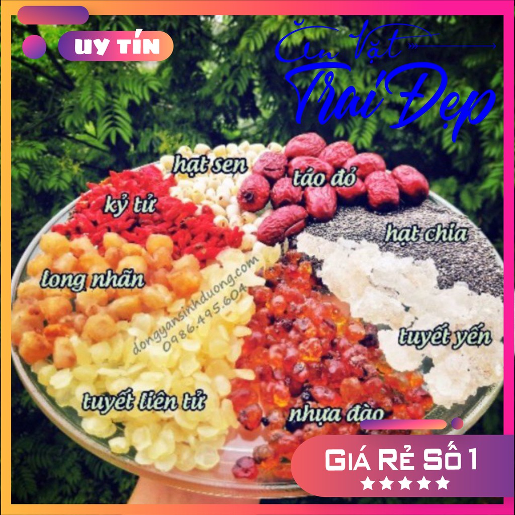 Set Chè Dưỡng Nhan Trai Đẹp 400G
