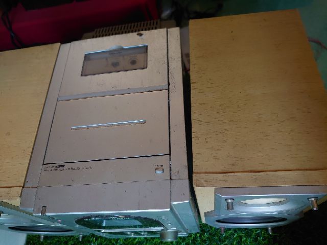 Dàn mini Panasonic pm27md bãi zin, dùng làm loa cho máy tính điện thoại