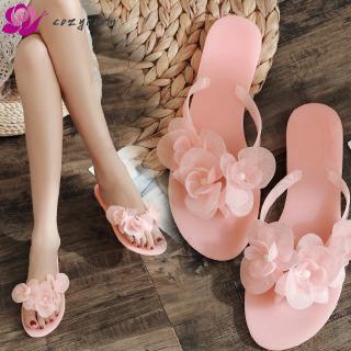 Dép nhựa xỏ ngón đi biển thời trang cho nữ