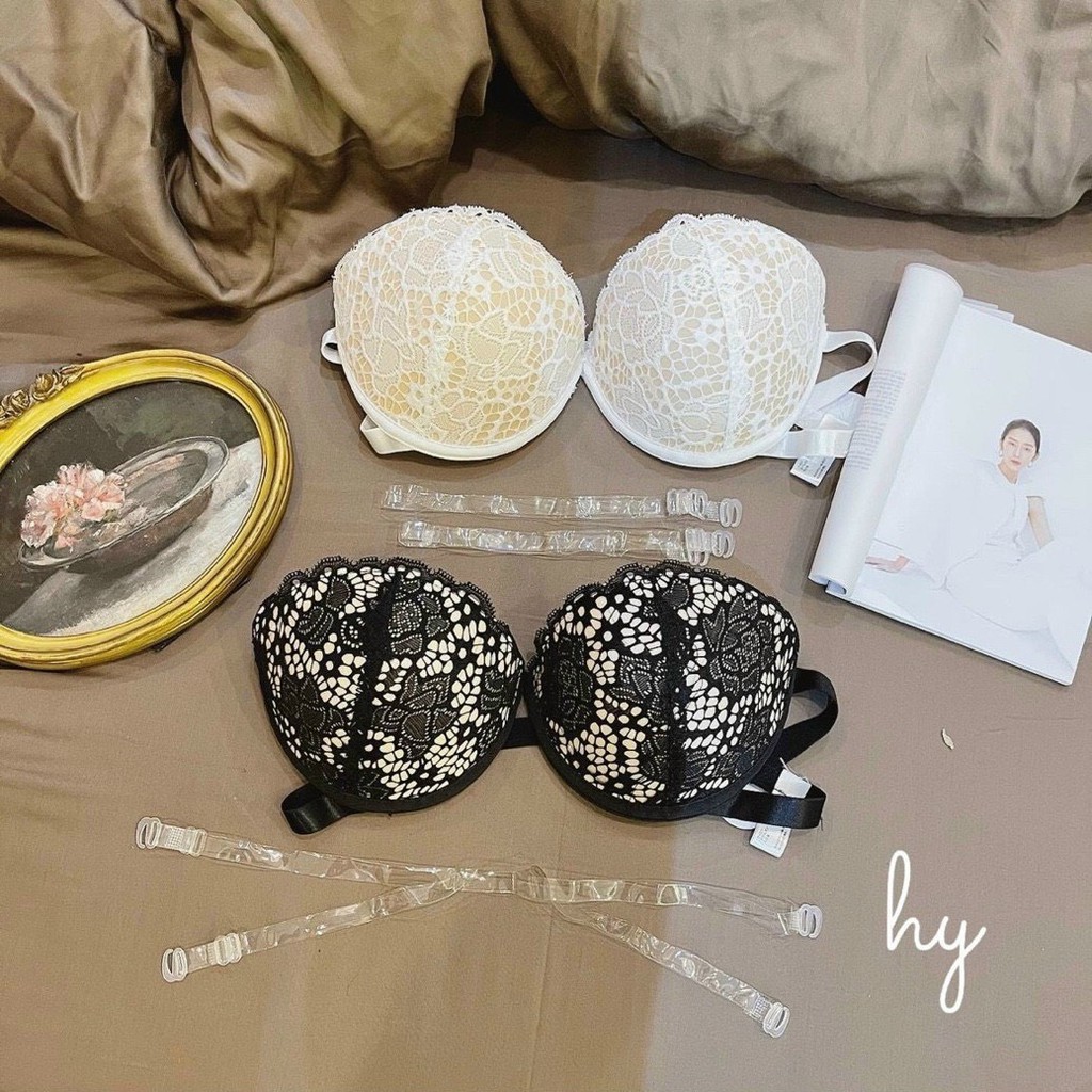 Áo Lót Nữ ❤️FREESHIP❤️ Áo Ngực Nữ đệm tim phối họa tiết ren hoa có gọng quyến rũ điệu đà mã AL39 | BigBuy360 - bigbuy360.vn