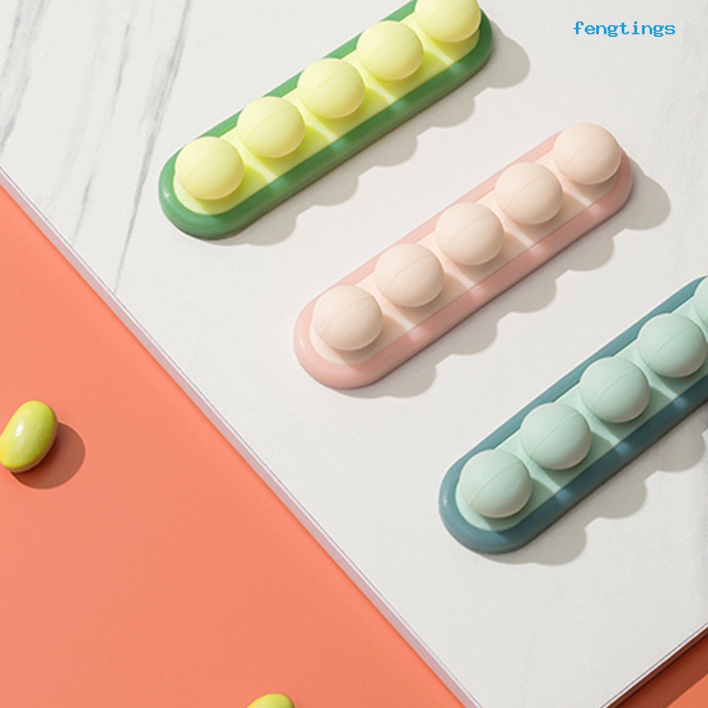 【f1】Kẹp Giữ Dây Cáp Bằng Silicone Tự Dính Chống Tĩnh Điện