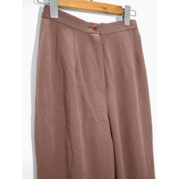 Quần tây nâu tím eo 60-66