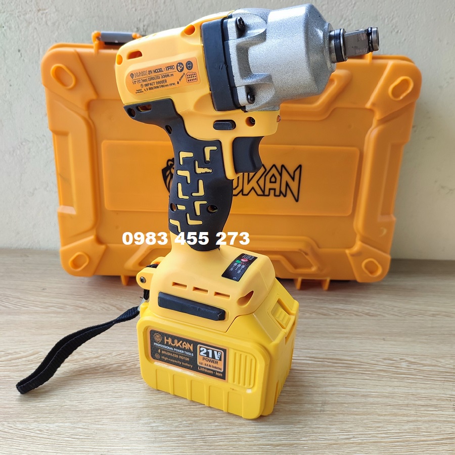 Bulong Hukan X1 Pro pin 15cell, động cơ không chổi than, bảo hành 12 tháng