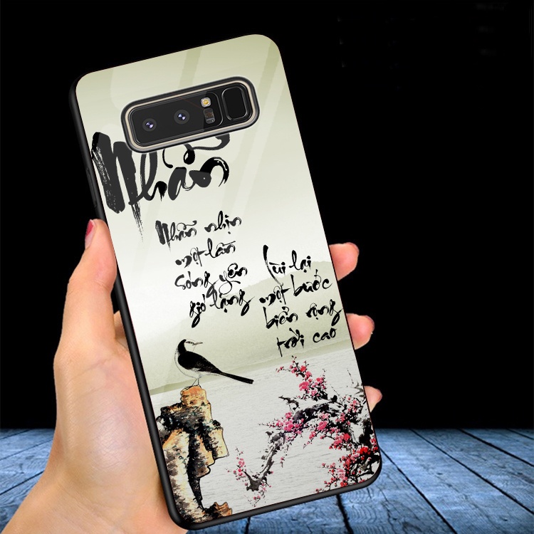 Ốp Lưng Kính 3D SAMSUNG GALAXY NOTE 8 Ốp lưng thế hệ mới cao cấp