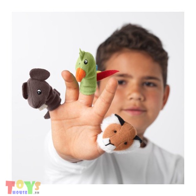 Bộ 10 Con Rối Ngón Tay IKEA Family Fingers