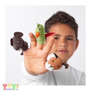 Bộ 10 con rối ngón tay ikea family fingers