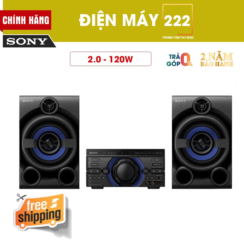 [Freeship HN] Dàn âm thanh Hifi Sony MHC-M40D chính hãng