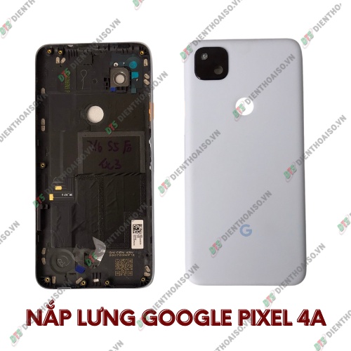 Nắp lưng google pixel 4a trắng , đen