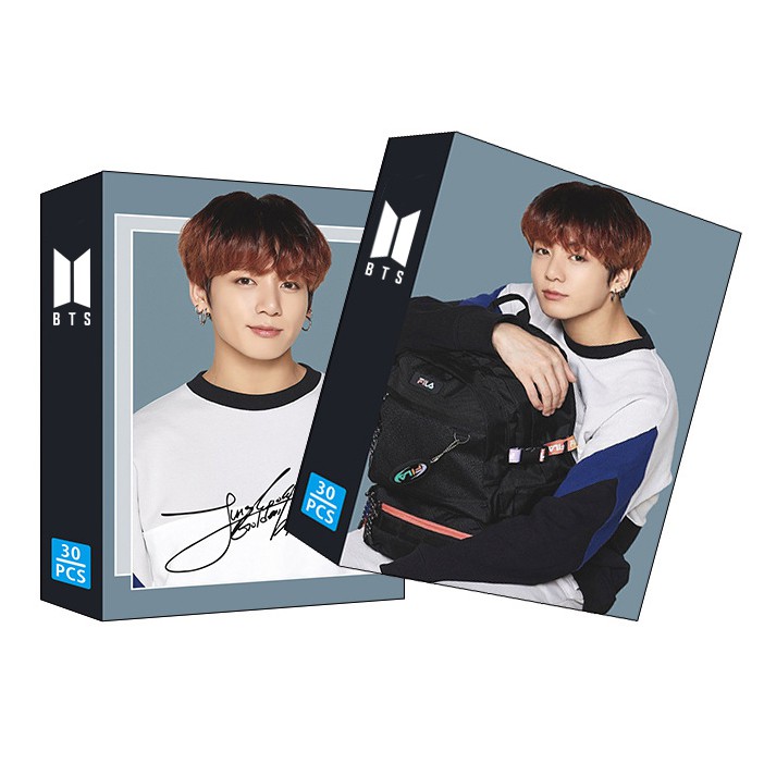 Lomo card BTS thẻ ảnh thành viên JUNGKOOK V BTS