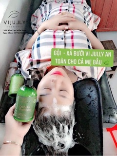 DẦU GỘI BƯỞI KÍCH MỌC TÓC VI JULLY (Combo 5 chai)