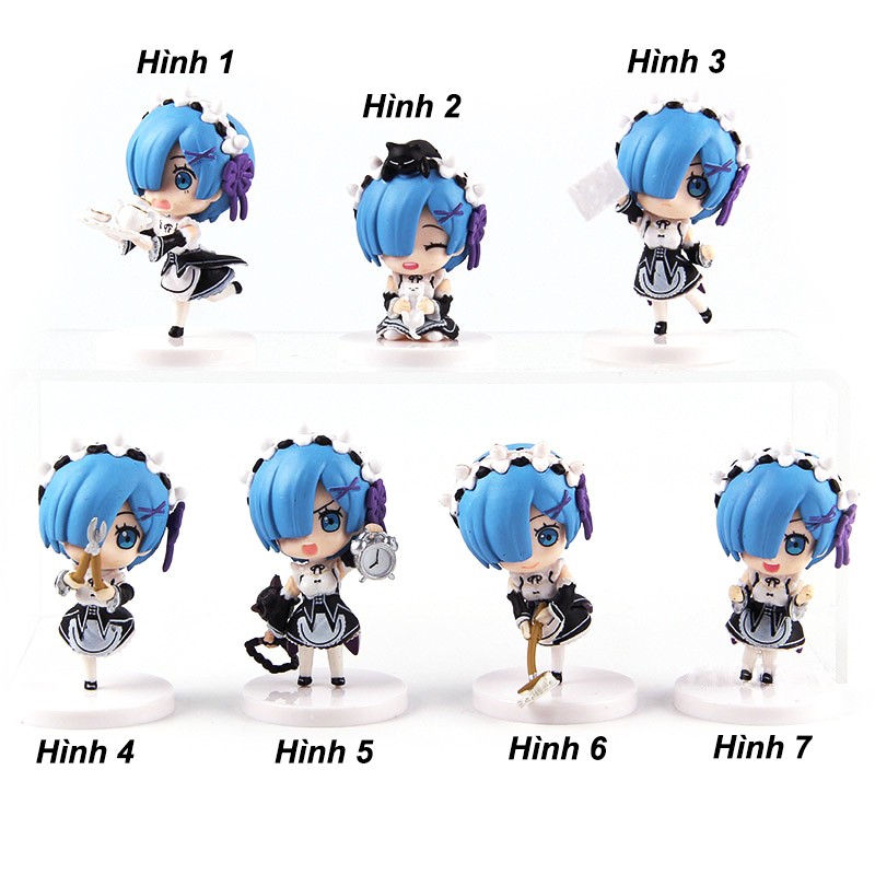 [thanh lý bán lỗ] Mô hình nhân vật Nendoroid Petite: Re:Zero Collection Figure Rem Otetsudai Series Box [NEN]