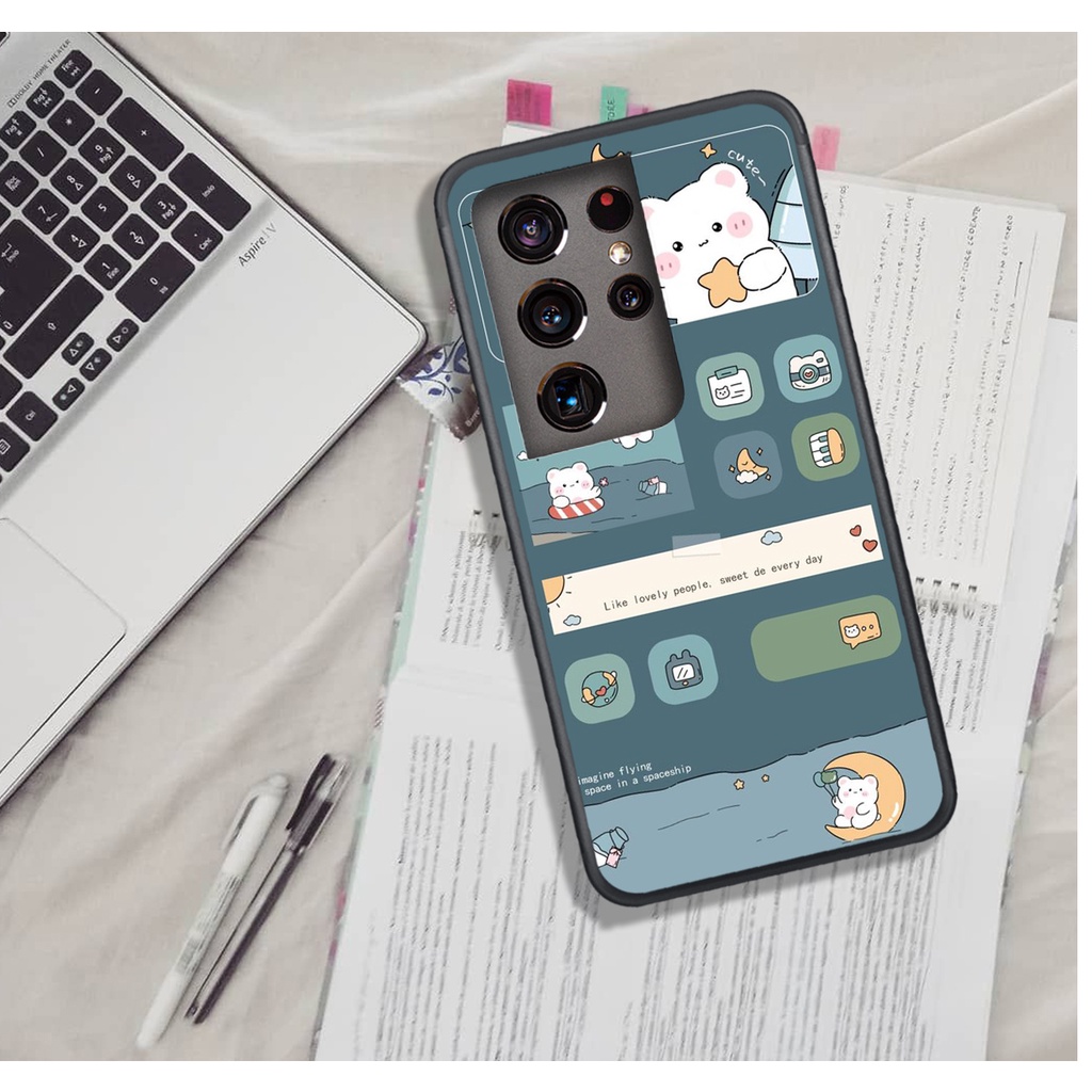 [ HOT BỎNG TAY] ỐP LƯNG SAM.SUNG S20 ULTRA/S21/S21 PLUS/S21 ULTRA , IN HINH CHIBI PHI HÀNH GIA ĐÁNG YÊU, SIÊU CUTE.