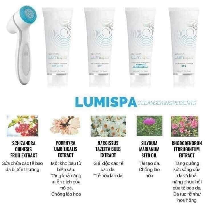 Máy rửa mặt massage Ageloc Lumispa Nuskin