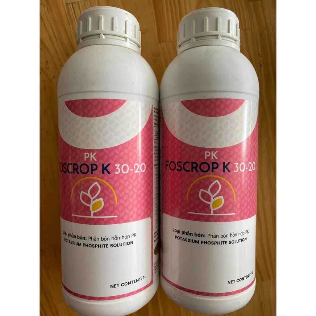 PK Foscrop K 30 - 20 - Phân bón cao cấp nhập khẩu từ Tây Ban Nha - Giúp Trái Chín Đều, Lên Màu, Đẹp Trái