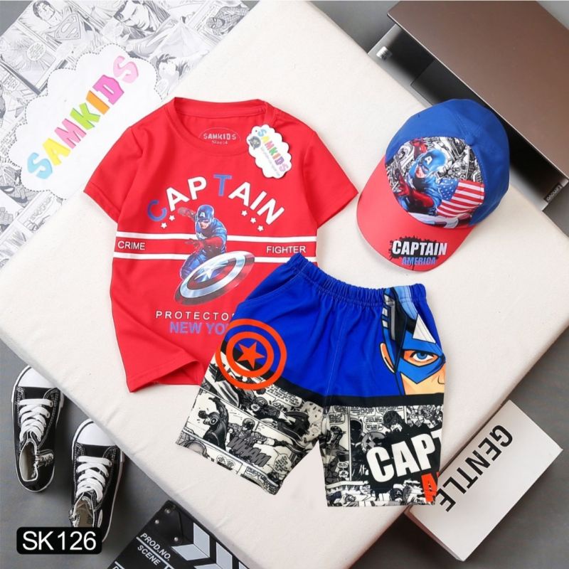 Bộ quâng áo siêu nhân kèm nón  size từ 12 đến 40kg