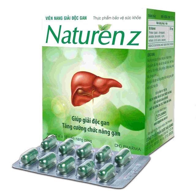 Giải độc gan Naturenz / Naturenz LB - Hộp 100 viên