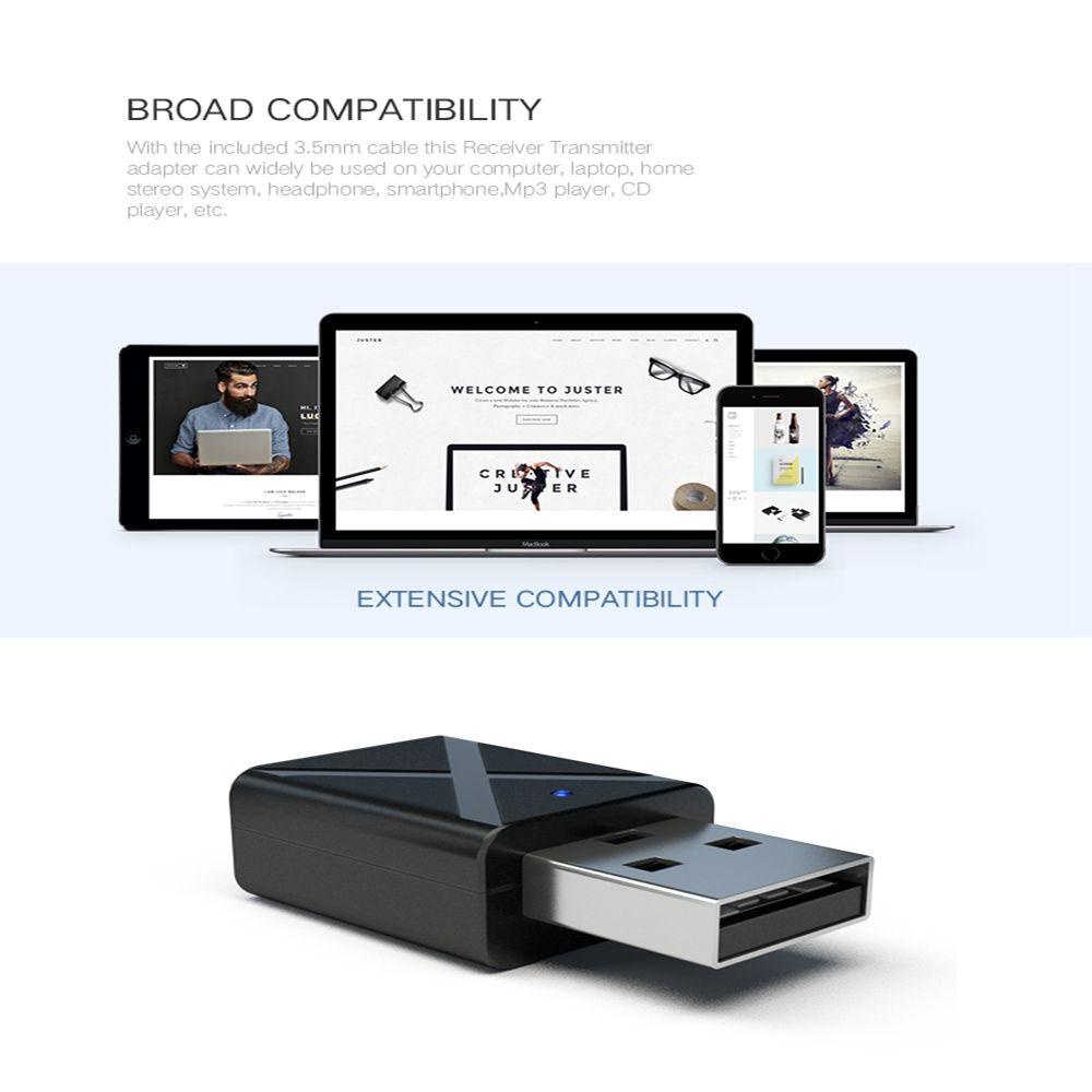 Thiết Bị NhậN TruyềN Âm Thanh Bluetooth Không Dây VANES1 Chuyên DụNg Cho TV KèM Phụ KiệN