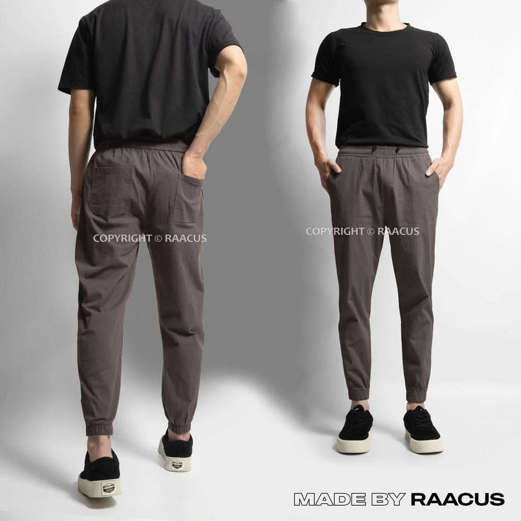 Quần jogger nam chất đũi dáng ôm, quần nam thể thao unisex thời trang cao cấp  RAACUS – Q021