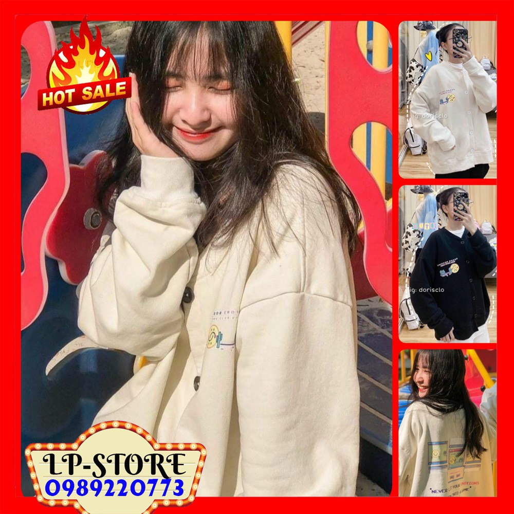 [Tặng Quà] Áo Sweater - Áo Khoác Nỉ Nam Nữ Unisex KHUY - Kèm DEAL Sốc - LP.STORE