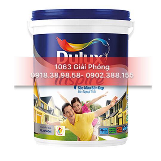 Z98 - Sơn nước ngoại thất Dulux Inspire - bề mặt mờ -5lít