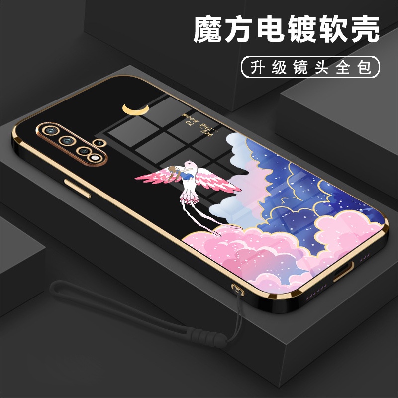 Ốp Điện Thoại Họa Tiết Cô Gái Dễ Thương Cho Huawei NOVA 3 Huawei NOVA3i Huawei NOVA 4 Huawei NOVA 5 NOVA 5i NOVA 5ipro Huawei NOVA 5t