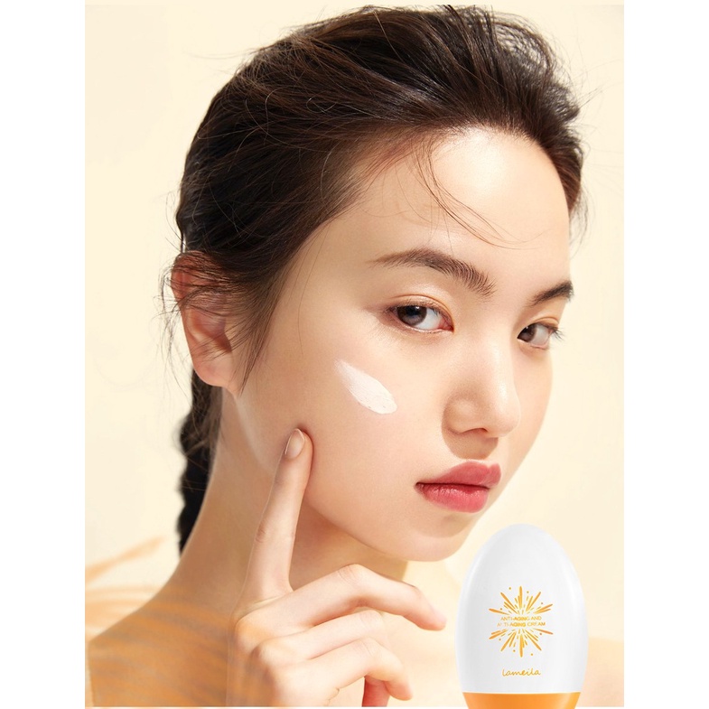 Kem Chống Nắng Chống tia UV Lameila SPF 50 PA+++ nâng tone da