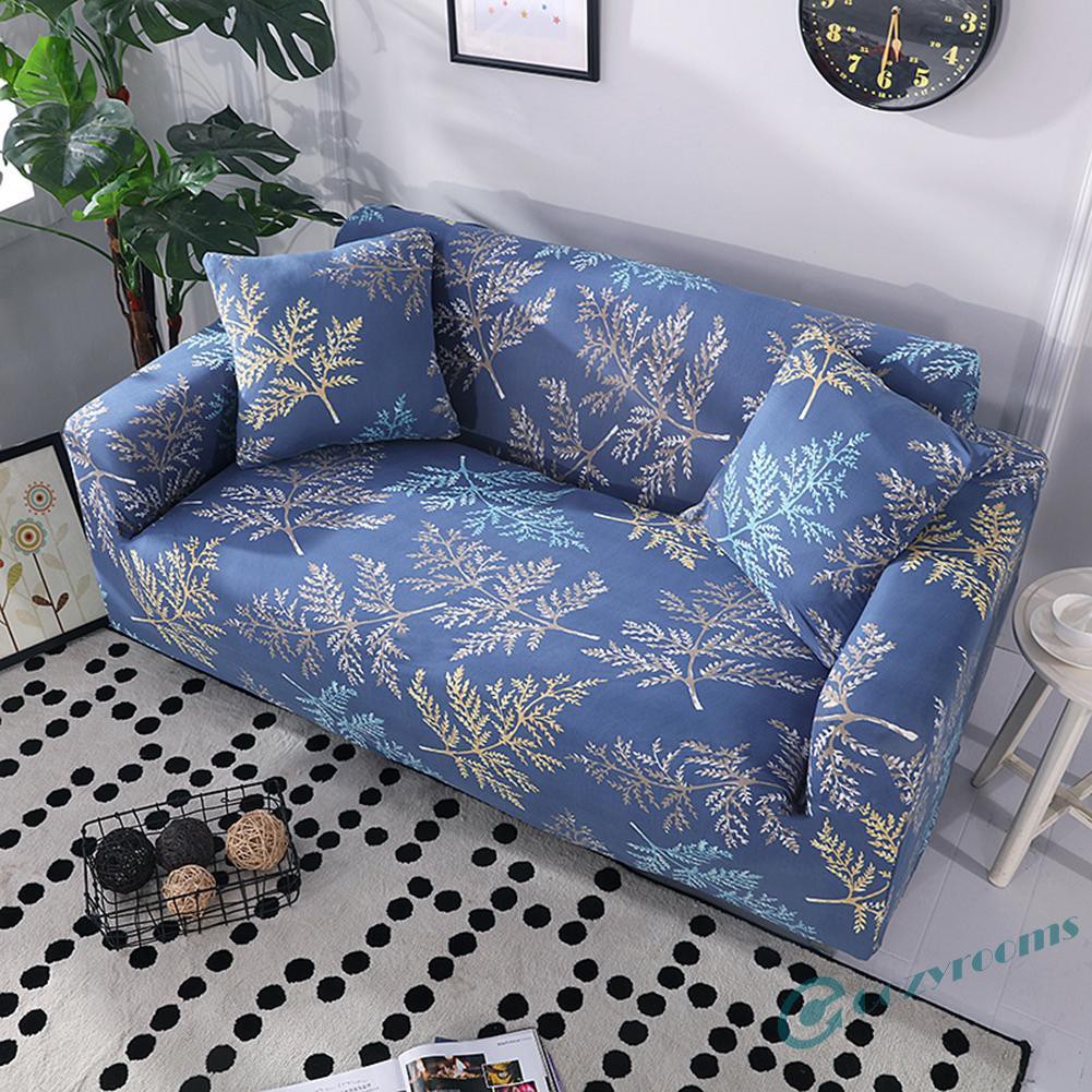 Set áo phủ ghế sofa + 2 gối tựa lưng bằng vải Polyester co giãn tốt