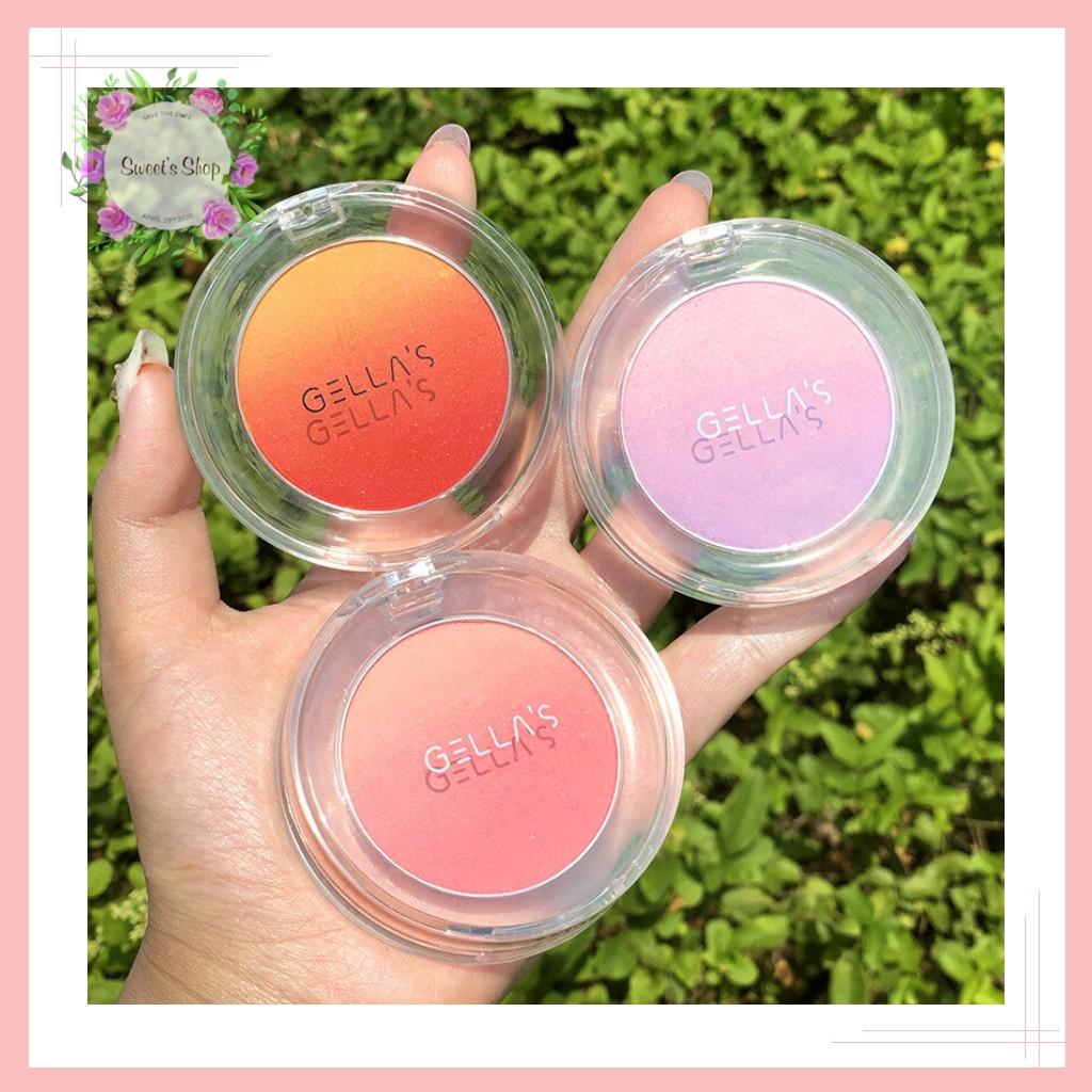 Phấn Má Hồng ♥️ Phấn Má Hồng Gella's Vitality Girl Powder Blush Vỏ Hươu