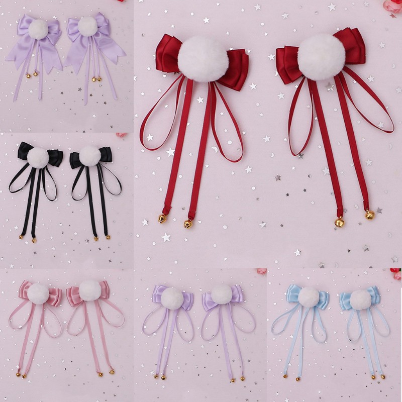 Kẹp tóc hình nơ dễ thương cho nữ