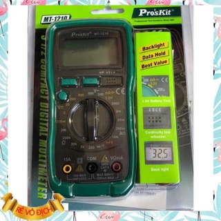 Đồng hồ đo vạn năng ProsKit MT1210 chuyên đo linh kiện điện tử. BH trọn đời sản phẩm