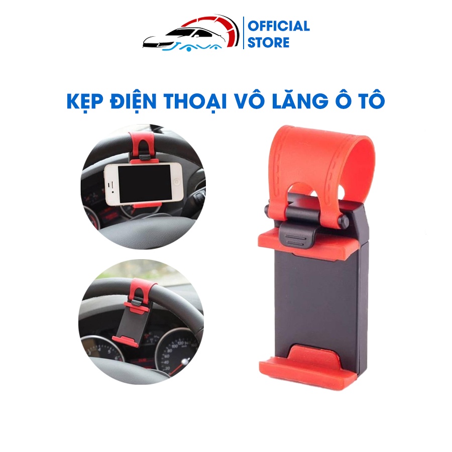 Kẹp Điện Thoại Vô Lăng Ô Tô - Tiện Lợi - Dễ Dàng Tháo Lắp