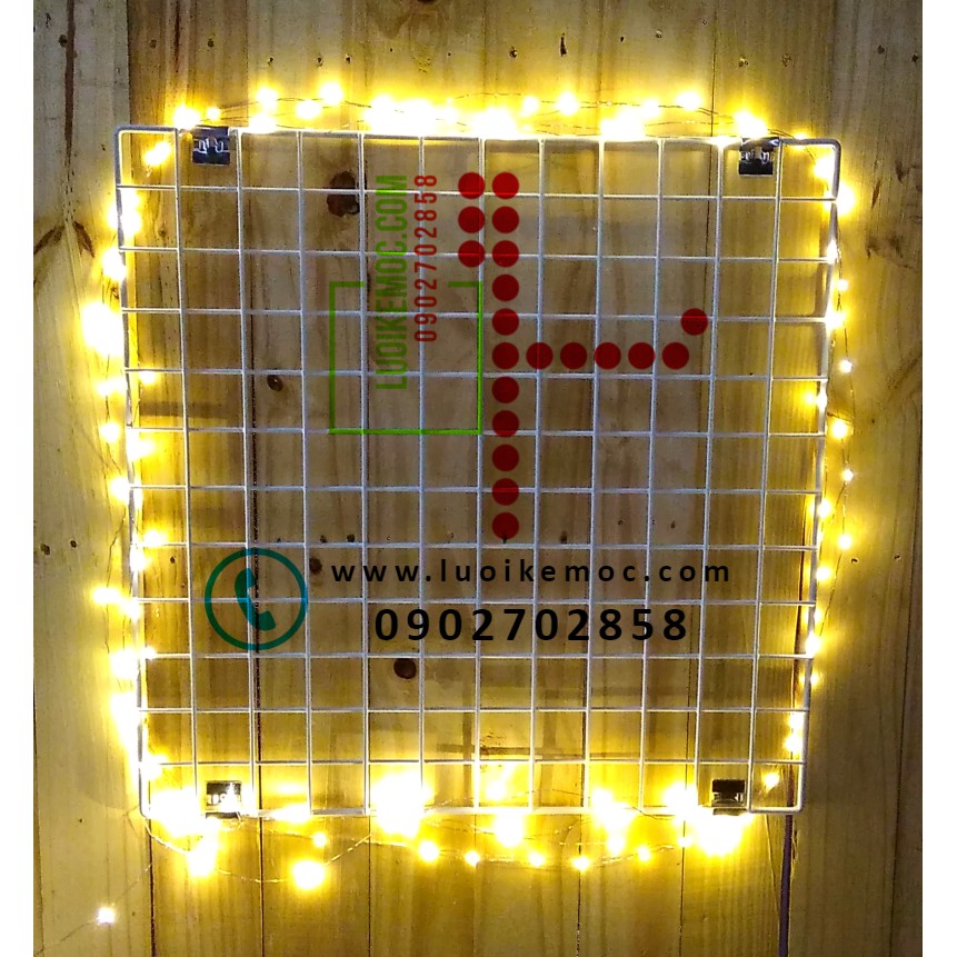 LED Dây Đom Đóm - Fairy Light 10mét có bộ nguồn đi kèm