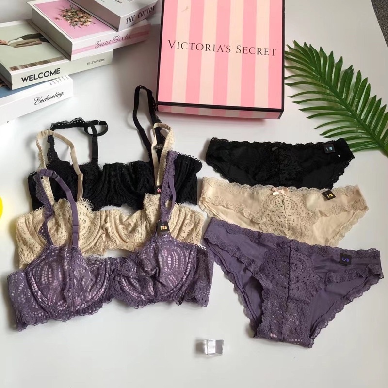 Set đồ lót có gọng ren