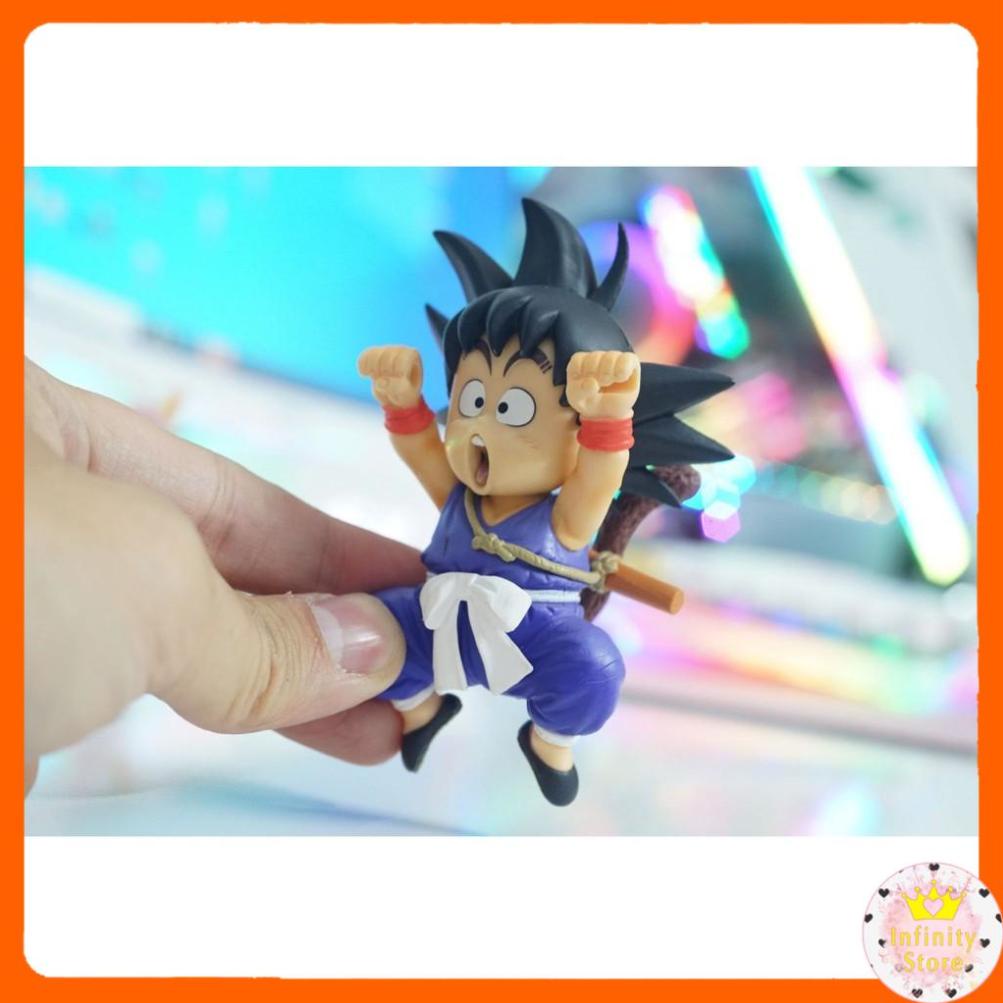 MÔ HÌNH GOKU KID FES CẦM GẬY 18CM INFINY DECOR